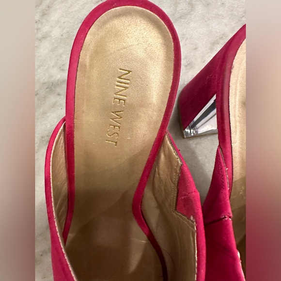 Nine West Women’s Sandals. Heels. Fuchsia. Size 9 - Picture 8 of 12